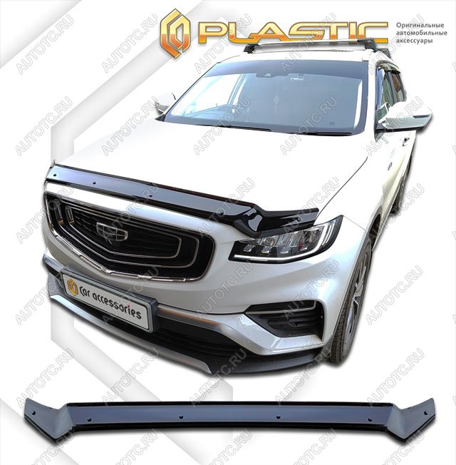 2 099 р. Дефлектор капотаClassic черныйGeelyAtlas Pro suv 5 дв.06.2019 - н.в.NL-3  2010010116750  с доставкой в г. Кемерово