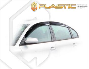 2 259 р. Ветровики дверейClassic полупрозрачныйVolkswagenPassat 2001-2005B-5Chrome molding=120,  2010030303451  с доставкой в г. Кемерово. Увеличить фотографию 1