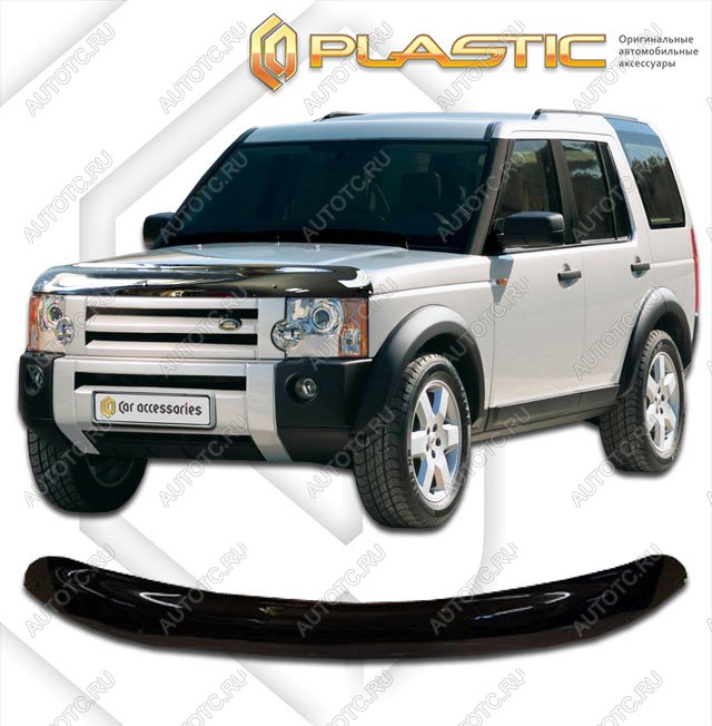 2 199 р. Дефлектор капотаClassic черныйLand RoverDiscovery 32004-2008L319  2010010101343  с доставкой в г. Кемерово