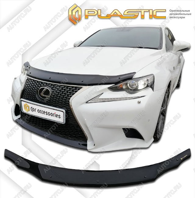 1 999 р. Дефлектор капотаClassic черныйLexusIS 2013-2020AVE30, AVE35  2010010115760  с доставкой в г. Кемерово