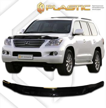 2 199 р. Дефлектор капотаClassic черныйLexusLX 5702008–2015  2010010102944  с доставкой в г. Кемерово. Увеличить фотографию 1