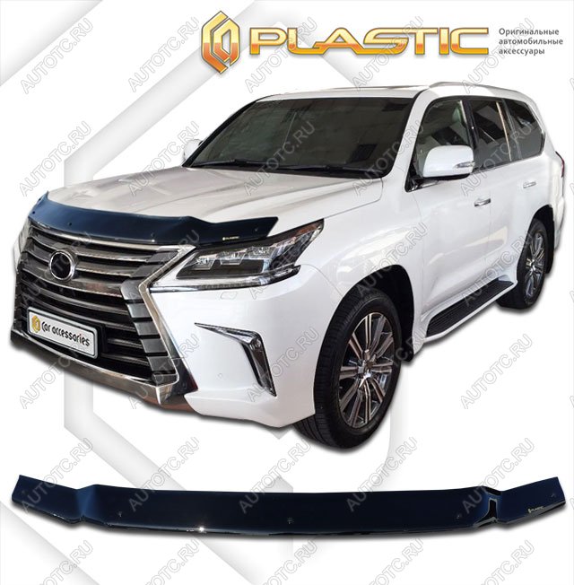 2 199 р. Дефлектор капотаClassic черныйLexusLX 5702016–2022URJ201  2010010112455  с доставкой в г. Кемерово