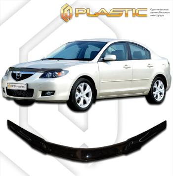 2 299 р. Дефлектор капотаClassic черныйMazda3 седан2004-2009  2010010102531  с доставкой в г. Кемерово. Увеличить фотографию 1