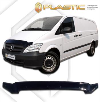 2 099 р. Дефлектор капотаClassic черныйMercedes-BenzVito 2003–2014  2010010107055  с доставкой в г. Кемерово. Увеличить фотографию 1