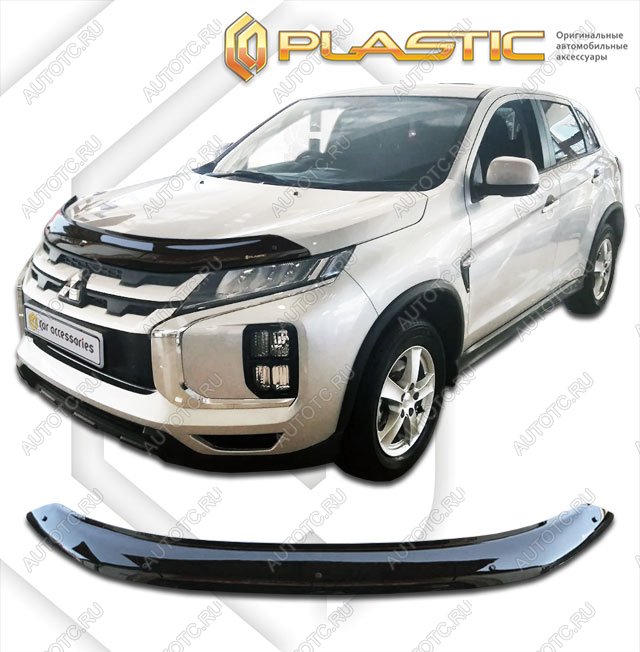 2 099 р. Дефлектор капотаClassic черныйMitsubishiASX 2019-н.в.  2010010115920  с доставкой в г. Кемерово