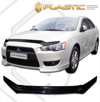 2 099 р. Дефлектор капотаClassic черныйMitsubishiLancer 2007–н.в.седан-хэтчбэк  2010010103194  с доставкой в г. Кемерово. Увеличить фотографию 1