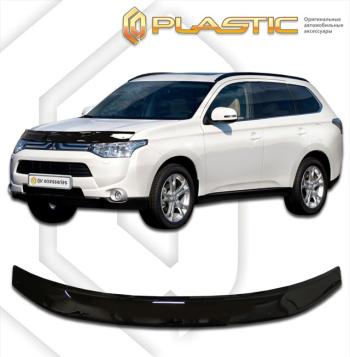 2 099 р. Дефлектор капотаClassic черныйMitsubishiOutlander III поколение, III поколение рестайлинг 1, 2, 3, джипsuv 5 дв.  2012 – 2022GF2W, GF3W, GF4W, GF7W, GG2W  2010010107833  с доставкой в г. Кемерово. Увеличить фотографию 1