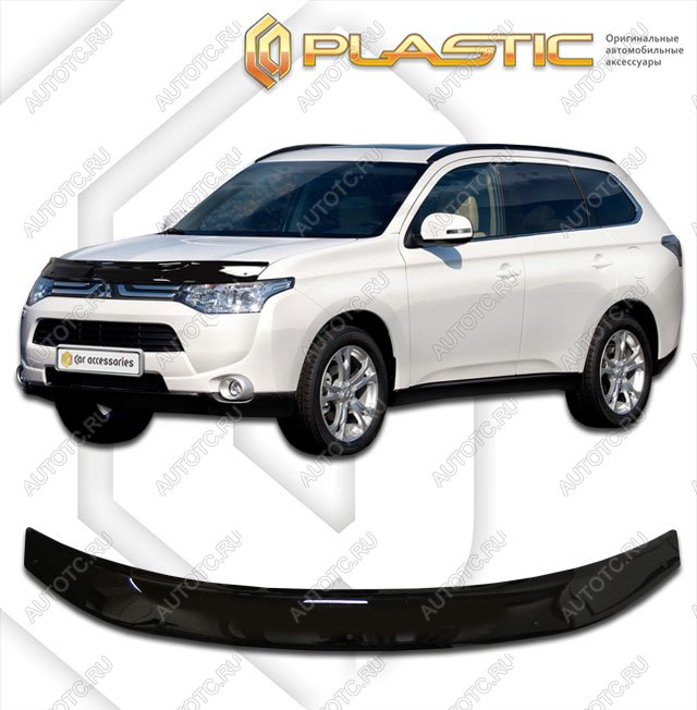 2 099 р. Дефлектор капотаClassic черныйMitsubishiOutlander III поколение, III поколение рестайлинг 1, 2, 3, джипsuv 5 дв.  2012 – 2022GF2W, GF3W, GF4W, GF7W, GG2W  2010010107833  с доставкой в г. Кемерово