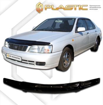 1 999 р. Дефлектор капотаClassic черныйNissanBluebird 1995-2000U14  2010010100766  с доставкой в г. Кемерово. Увеличить фотографию 1