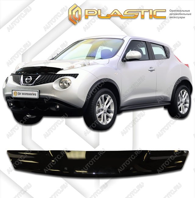 1 959 р. Дефлектор капотаClassic черныйNissanJuke 2010-2018  2010010107062  с доставкой в г. Кемерово