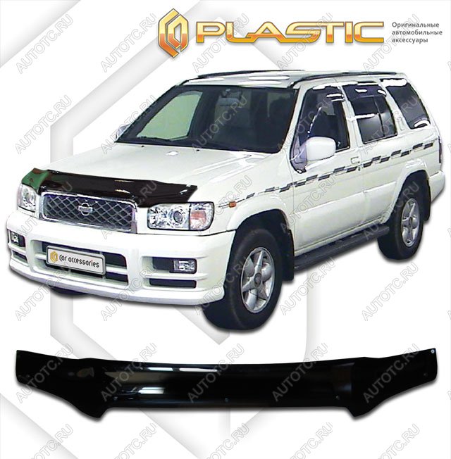 2 199 р. Дефлектор капотаClassic черныйNissanTerrano 2002TR50  2010010105419  с доставкой в г. Кемерово