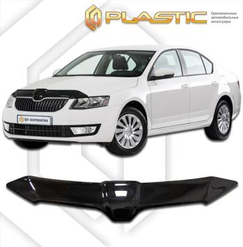 2 099 р. Дефлектор капотаClassic черныйSkodaOctavia 2013–2016  2010010109233  с доставкой в г. Кемерово. Увеличить фотографию 1