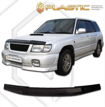 1 999 р. Дефлектор капотаClassic черныйSubaruForester 1997-2000SF5, SF9  2010010100094  с доставкой в г. Кемерово. Увеличить фотографию 1