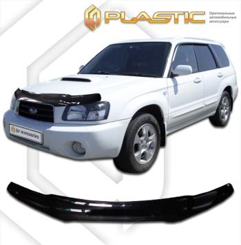 2 199 р. Дефлектор капотаClassic черныйSubaruForester 2002-2005SG5, SG9  2010010100629  с доставкой в г. Кемерово. Увеличить фотографию 1