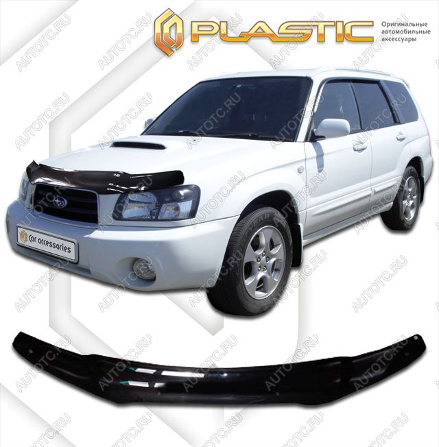 2 199 р. Дефлектор капотаClassic черныйSubaruForester 2002-2005SG5, SG9  2010010100629  с доставкой в г. Кемерово