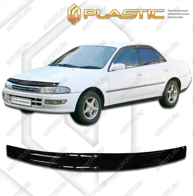 1 999 р. Дефлектор капотаClassic черныйToyotaCarina 1990-1994AE-190  2010010103415  с доставкой в г. Кемерово