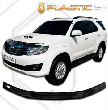 1 999 р. Дефлектор капотаClassic черныйToyotaFortuner 2012–2015  2010010108687  с доставкой в г. Кемерово. Увеличить фотографию 1