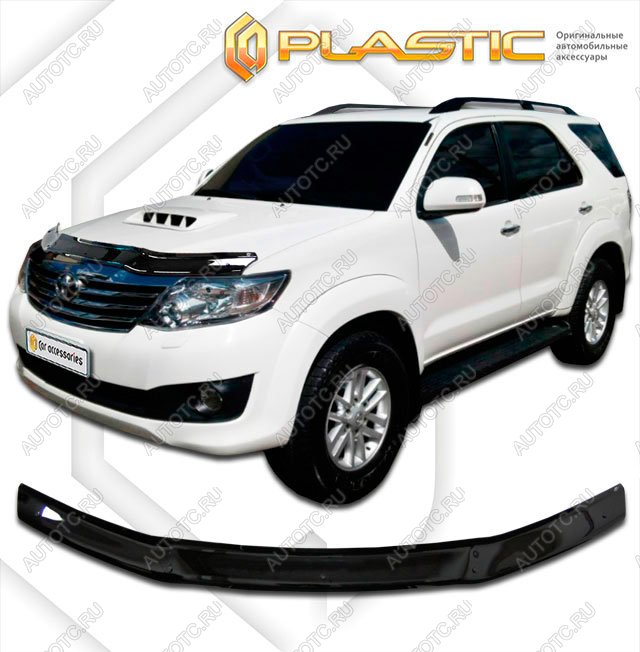 1 999 р. Дефлектор капотаClassic черныйToyotaFortuner 2012–2015  2010010108687  с доставкой в г. Кемерово
