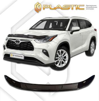 2 099 р. Дефлектор капотаClassic черныйToyotaHighlander 2019-н.в.  2010010115982  с доставкой в г. Кемерово. Увеличить фотографию 1