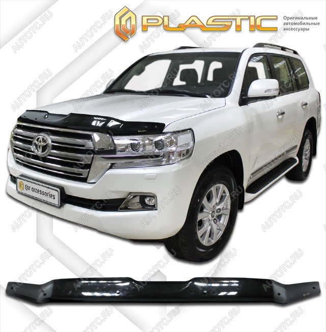 2 199 р. Дефлектор капотаClassic черныйToyotaLand Cruiser 2002015–2021  2010010111823  с доставкой в г. Кемерово
