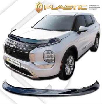 3 099 р. Дефлектор капота (exclusive)Classic черныйMitsubishiOutlander IV поколение, джипsuv 5 дв.2021 - н.в.GN0W  2010060117226  с доставкой в г. Кемерово. Увеличить фотографию 1