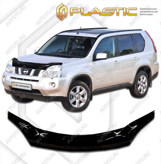 2 499 р. Дефлектор капота (exclusive)Classic черныйNissanX-Trail 2011–2015T31  2010060109474  с доставкой в г. Кемерово
