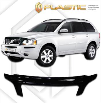 2 499 р. Дефлектор капота (exclusive)Classic черныйVolvoXC90 JeepSUV 5 doors2004-2014  2010060103212  с доставкой в г. Кемерово. Увеличить фотографию 1