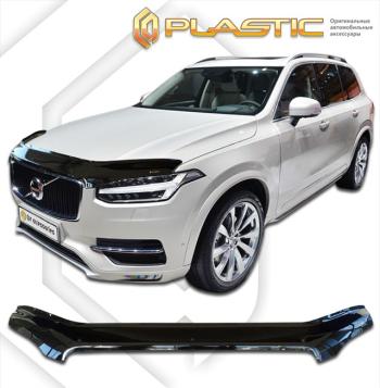 3 099 р. Дефлектор капота (exclusive)Classic черныйVolvoXC90 джипsuv 5 дв., II поколение, II поколение рестайлинг2015–н.в.  2010060111507  с доставкой в г. Кемерово. Увеличить фотографию 1