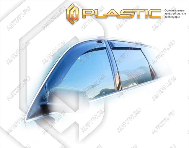 1 999 р. Ветровики дверейClassic полупрозрачныйAudiA6 универсал1997-2004С5Chrome molding=120,  2010030315065  с доставкой в г. Кемерово