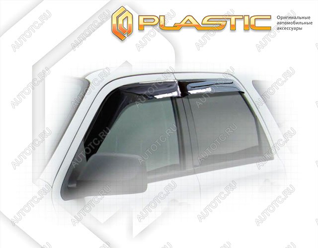 2 099 р. Ветровики дверейClassic полупрозрачныйFordEscape 2008-2012Американская версияChrome molding=120,  2010030305615  с доставкой в г. Кемерово
