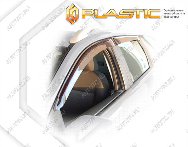 1 999 р. Ветровики дверейClassic полупрозрачныйFordFocus 2 универсал2005-2008Chrome molding=120,  2010030302676  с доставкой в г. Кемерово