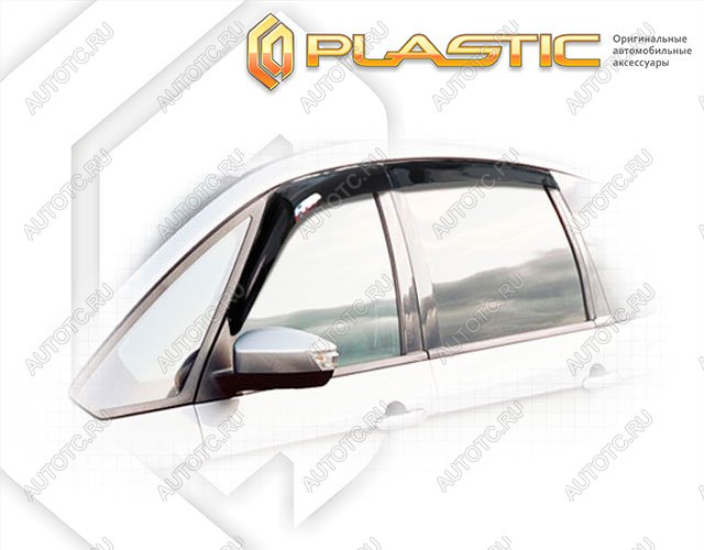 2 199 р. Ветровики дверейClassic полупрозрачныйFordGalaxy 2006-2010Chrome molding=120,  2010030304366  с доставкой в г. Кемерово