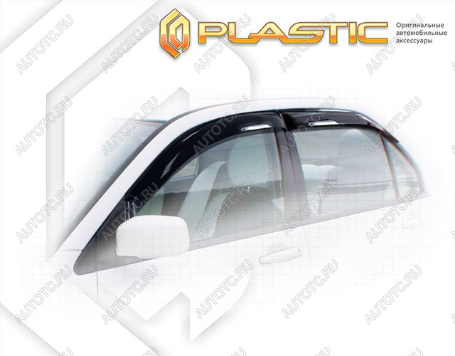 1 999 р. Ветровики дверейClassic полупрозрачныйMitsubishiLancer 2005-2007Chrome molding=120,  2010030300986  с доставкой в г. Кемерово