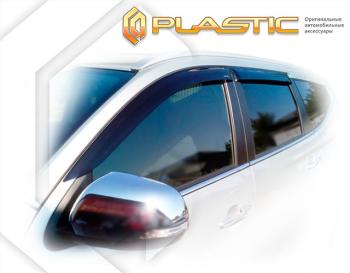 2 199 р. Ветровики дверейClassic полупрозрачныйMitsubishiPajero Sport2016–2021KS0WChrome molding=120,  2010030312569  с доставкой в г. Кемерово. Увеличить фотографию 1