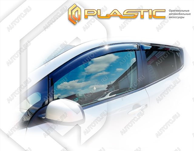 2 099 р. Ветровики дверейClassic полупрозрачныйNissanLeaf 2009-2017AZE0, ZEO  2010030314136  с доставкой в г. Кемерово