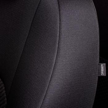 5 399 р. Комплект чехлов для сидений (РЗС 60/40 3Г Жаккард) ДУБЛИН Lord Autofashion технику из списка применимости (серый, вставка Стежок серый)  с доставкой в г. Кемерово. Увеличить фотографию 9