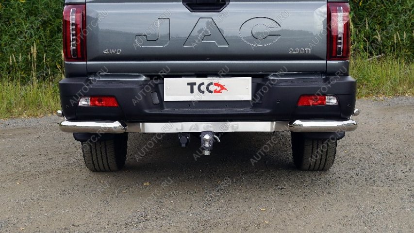 28 699 р. Фаркоп (надпись JAC T9, шар E)  автомобиля  ТСС Тюнинг JAC T9 4WD 2024  tcu00428  с доставкой в г. Кемерово