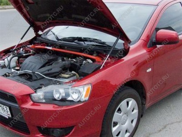 3 799 р. Растяжка передних стоек Mitsubishi Lancer X (2007-н.в.) ТехноМастер ТехноМастер 688245154  с доставкой в г. Кемерово