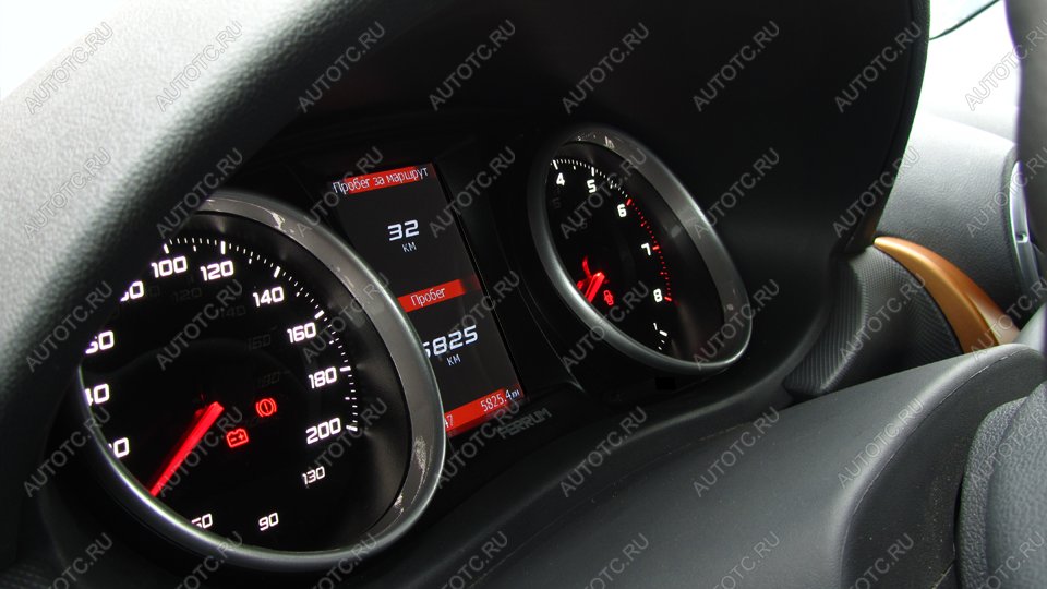 16 777 215 р. Электронная комбинация Renault Logan, Largus, Sandero GAMMA GF-890 (silver) Ferrum 688247240  с доставкой в г. Кемерово