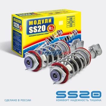 18 699 р. Стойки передние в сборе 2108 SS20 Стандарт с опорой Queen SS20 688248027  с доставкой в г. Кемерово. Увеличить фотографию 1