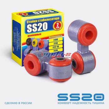 1 899 р. Стойки стабилизатора в сборе 2108 SS20 (ПУ SPORT) SS20 688248045  с доставкой в г. Кемерово. Увеличить фотографию 1