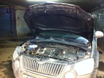 Упор капота ТехноМастер Skoda Yeti (2009-2013)