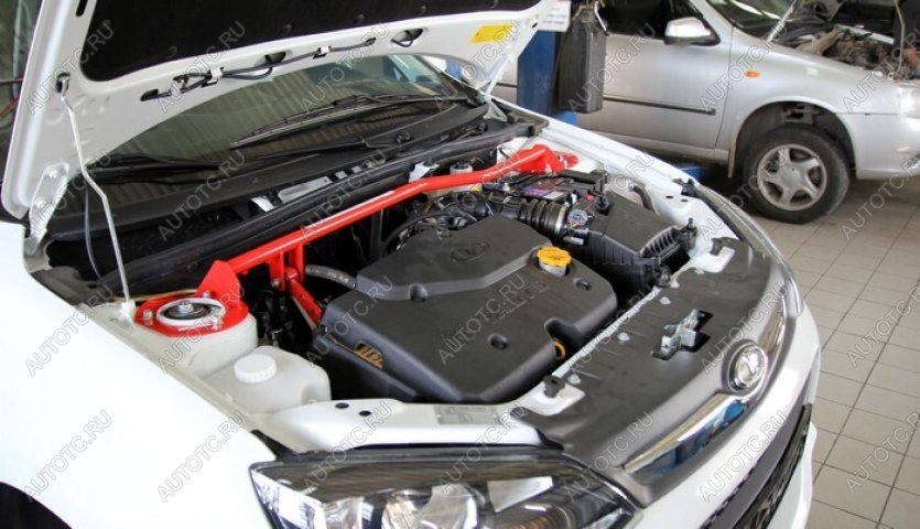 3 699 р. Растяжка передних стоек 1118-2190 Гранта, Калина2, Datsun (16кл. с опорой 300-й) Автопродукт Autoproduct 688247301  с доставкой в г. Кемерово