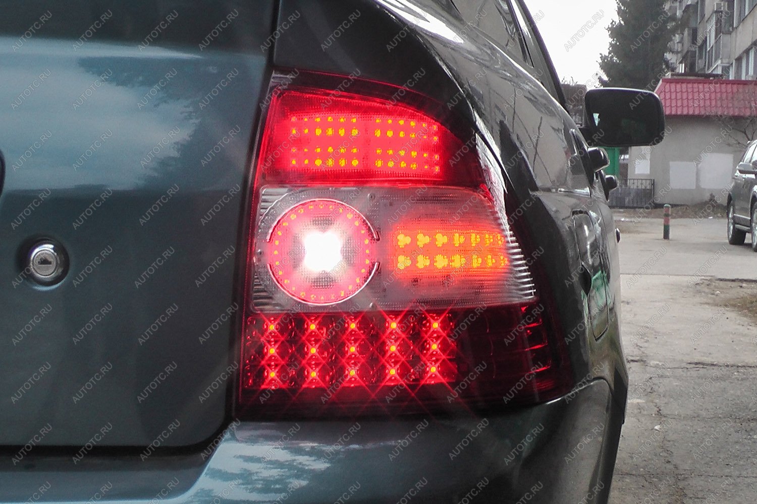 4 999 р. Фонари задние Lada Priora Flash Элекомм 688247369  с доставкой в г. Кемерово