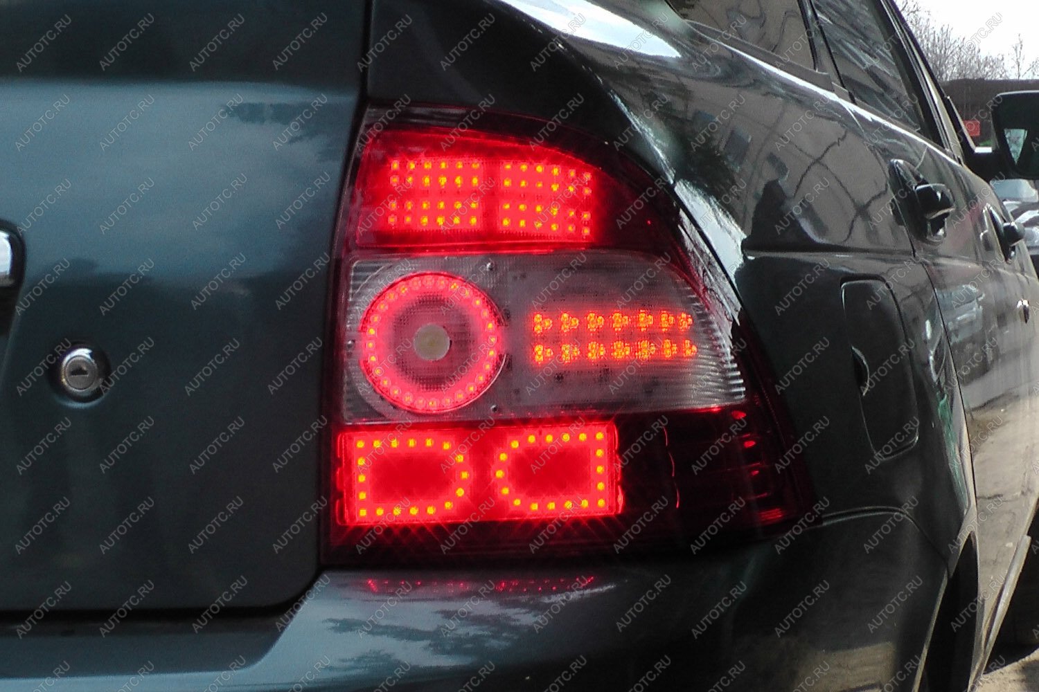 4 999 р. Фонари задние Lada Priora Flash-2 Элекомм 688247370  с доставкой в г. Кемерово
