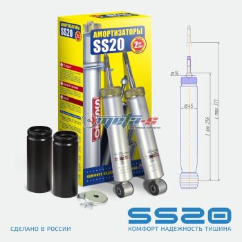 4 999 р. Стойки передние Great Wall Hover SS20 (стандарт) SS20 688248151  с доставкой в г. Кемерово. Увеличить фотографию 1