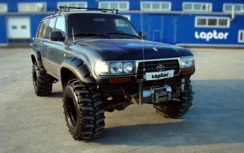 20 999 р. Расширители арок Toyota Land Cruiser 80 LAPTER (ширина 130мм) LAPTER 688249253  с доставкой в г. Кемерово. Увеличить фотографию 1