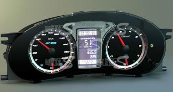 Электронная комбинация Lada Priora GAMMA GF-819 (стрелочная) Ferrum 688246311