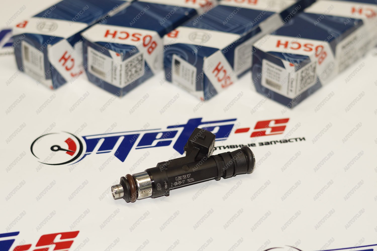 9 399 р. Форсунки топливные 192cc Bosch 0 280 158 107 (4 шт. оригинал) Волга BOSCH 688246351  с доставкой в г. Кемерово