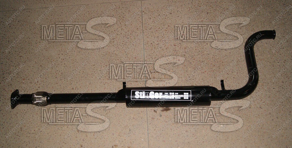 3 399 р. Резонатор 2108-2115 Stinger (с гофрой под паук 38-43-51) Stinger 688245597  с доставкой в г. Кемерово